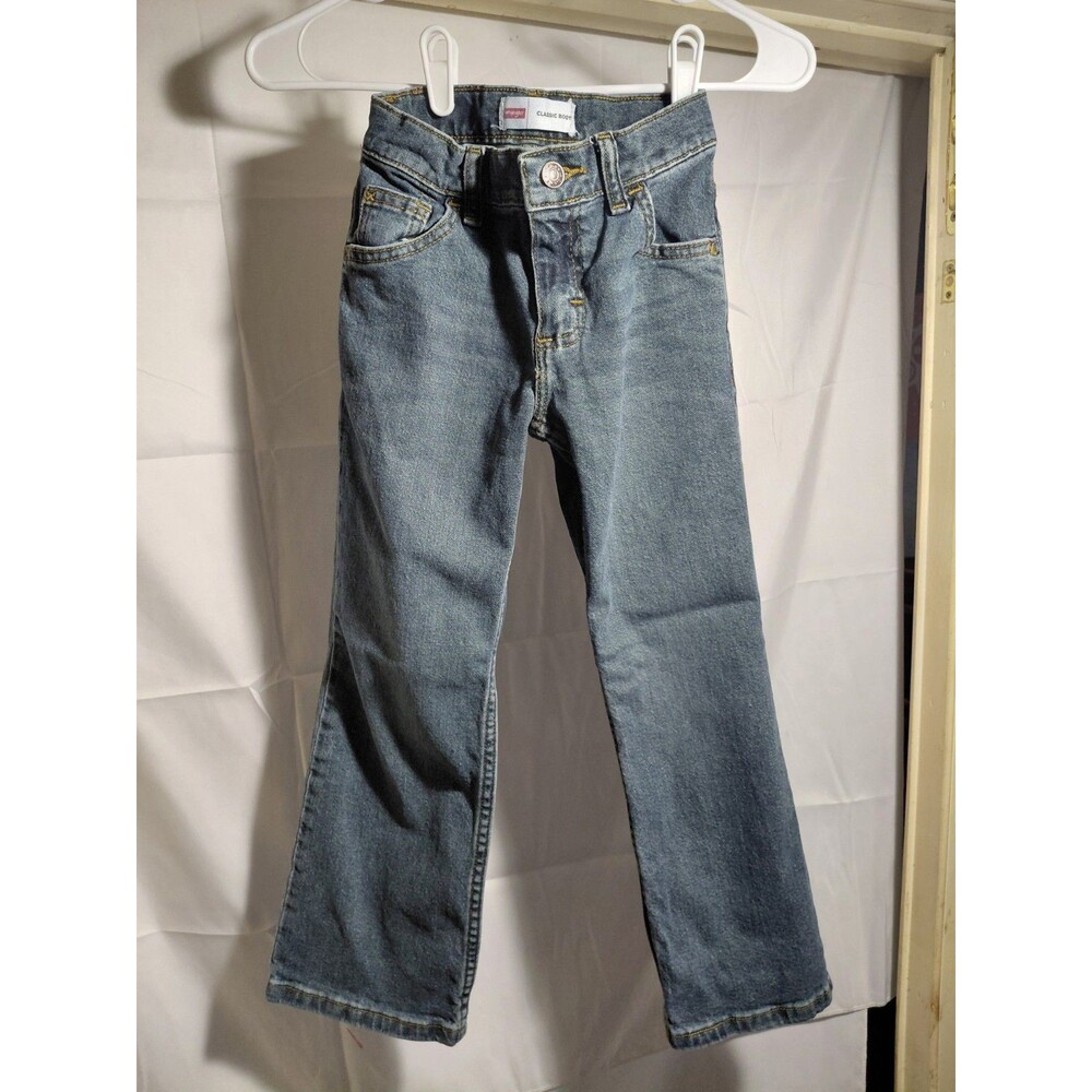 Wrangler Classic Bootcut Size 8 Slim Blue Jeans